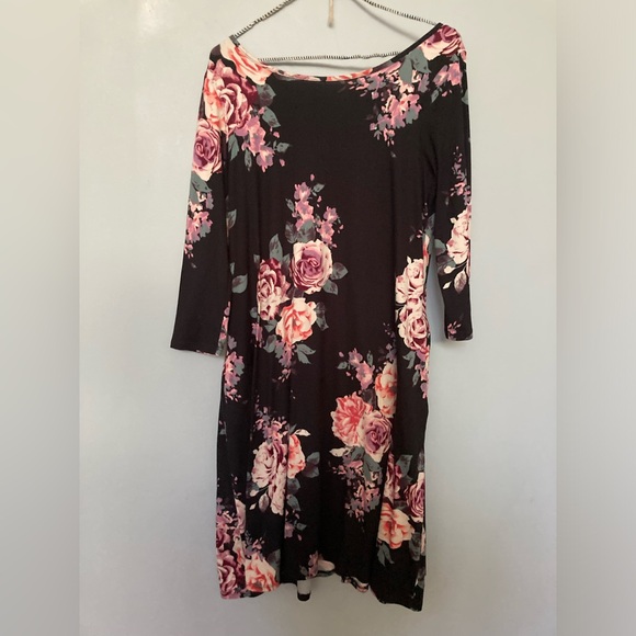 Piphany knit floral dress - Picture 4 of 4